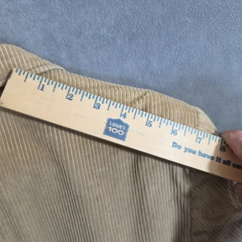 Vtg Corduroy Sport Coat Men's 40 READ Tan Blazer Jacket Union USA 60s 70s Preppy